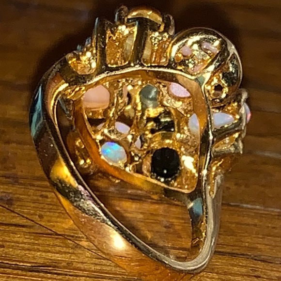 Multi-stone Cluster Ring - Picture 3 of 4